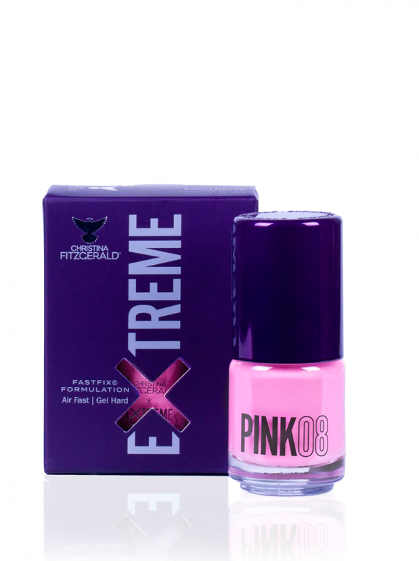 CHRISTINA FITZGERALD Лак для ногтей Extreme - Pink 08 | 15 мл |
